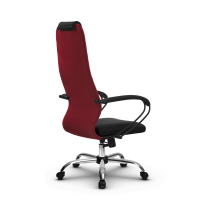 Кресло для руководителя Metta SU-BP-10 (SU-BK130-10) CH / Красный – Красный