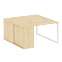 Metal System Quattro Р. ст. с шкафом-купе на О-образном м/к 40БО.РС-СШК-1.1 Т Акация/Антрацит металл 1410*1475*750 Metal System Quattro Р. ст. с шкафом-купе на О-образном м/к 40БО.РС-СШК-1.1 Т Акация/Антрацит металл 1410*1475*750