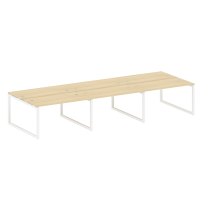 Metal System Quattro Р. ст. на 6 раб. места на О-образном м/к 50БО.СМ-6.3 Акация/Антрацит металл 4200*1475*750 Metal System Quattro Р. ст. на 6 раб. места на О-образном м/к 50БО.СМ-6.3 Акация/Антрацит металл 4200*1475*750