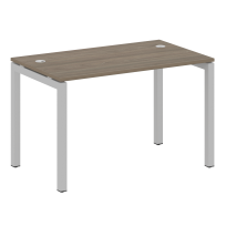 Metal System Quattro Стол офисный на П-образном м/к 50БП.СП-2 Вяз/Мокко металл 1200×720×750 Metal System Quattro Стол офисный на П-образном м/к 50БП.СП-2 Вяз/Мокко металл 1200×720×750