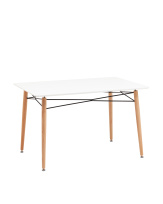 Стол Eames DSW Rectangle New 120×80 белый Стол Eames DSW Rectangle New 120×80 белый