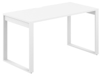 Стол офисный с вырезом Allegro / 1200×800×750 / Профиль О-образный: 70×20 / Металлокаркас: Белый / Столешница: Белый / AG.107.WH.V.72.WH Стол офисный с вырезом Allegro / 1200×800×750 / Профиль О-образный: 70×20 / Металлокаркас: Белый / Столешница: Белый / AG.107.WH.V.72.WH