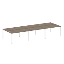 Metal System Quattro Р. ст. на 6 раб. места на П-образном м/к 50БП.СМ-6.3 Акация/Антрацит металл 4200*1475*750 Metal System Quattro Р. ст. на 6 раб. места на П-образном м/к 50БП.СМ-6.3 Акация/Антрацит металл 4200*1475*750