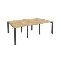 Onix Рабочая станция на П-образном м/к O.MP-D.RS-6.0.7 Тиквуд светлый/Антрацит металл 2340*1475*750 Onix Рабочая станция на П-образном м/к O.MP-D.RS-6.0.7 Тиквуд светлый/Антрацит металл 2340*1475*750