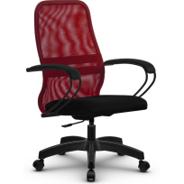 Кресло офисное Metta  SU-CP-8P (SU-СК130-8P) PL / Красный/Красный