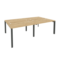 Onix Рабочая станция на П-образном м/к O.MP-D.RS-4.2.7 Тиквуд светлый/Антрацит металл 2360*1475*750 Onix Рабочая станция на П-образном м/к O.MP-D.RS-4.2.7 Тиквуд светлый/Антрацит металл 2360*1475*750