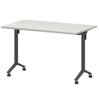Стол мобильный складной Моби МБ25-120.70 Таксония/Белый Стол мобильный складной Моби МБ25-120.70 Таксония/Белый