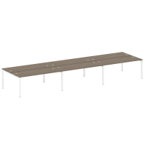 Metal System Quattro Р. ст. на 6 раб. места на П-образном м/к 50БП.СМ-6.5 Акация/Антрацит металл 5400*1475*750 Metal System Quattro Р. ст. на 6 раб. места на П-образном м/к 50БП.СМ-6.5 Акация/Антрацит металл 5400*1475*750