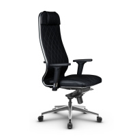 Кресло для руководителя Метта L 1m 40M/2D_17839_Кожа перфорированная NewLeather – Черный Кресло для руководителя Метта L 1m 40M/2D_17839_Кожа перфорированная NewLeather – Черный