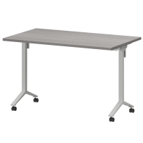 Стол мобильный складной Моби МБ25-120.70 Таксония/Белый Стол мобильный складной Моби МБ25-120.70 Таксония/Белый
