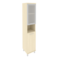 First Шкаф высокий узкий левый KSU-1.4 R (L) Дуб табак 401×432×2060