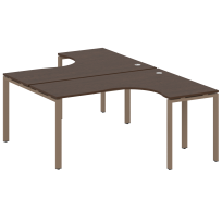 Metal System Р. ст. криволинейная на П-образном м/к БП.РАС-СА-2.4 Акация/Антрацит металл 1600*2435*750 Metal System Р. ст. криволинейная на П-образном м/к БП.РАС-СА-2.4 Акация/Антрацит металл 1600*2435*750