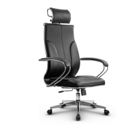 Кресло для руководителя Метта L 2c 46/K_17834_Кожа перфорированная NewLeather - Черный_Кожа перфорированная NewLeather - Черный Кресло для руководителя Метта L 2c 46/K_17834_Кожа перфорированная NewLeather - Черный_Кожа перфорированная NewLeather - Черный