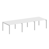 Metal System Quattro Перег. стол (3 столешницы) на П-оразном м/к 50БП.ПРГ-3.2 Акация/Антрацит металл 3600*1235*750 Metal System Quattro Перег. стол (3 столешницы) на П-оразном м/к 50БП.ПРГ-3.2 Акация/Антрацит металл 3600*1235*750