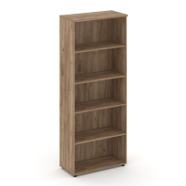 Стеллаж высокий широкий Style Project / SN.STS-100 Белый – Тиквуд Светлый / 796×400×1982 Стеллаж высокий широкий Style Project / SN.STS-100 Белый – Тиквуд Светлый / 796×400×1982