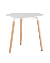 Стол круглый EAMES DST NEW D80 белый Стол круглый EAMES DST NEW D80 белый