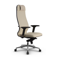 Кресло для руководителя Метта L 1m 38K2/4D_17839_Кожа перфорированная NewLeather – Темно-коричневый Кресло для руководителя Метта L 1m 38K2/4D_17839_Кожа перфорированная NewLeather – Темно-коричневый