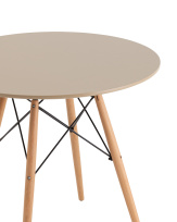 Стол Eames DSW NEW D80 стеклянный Стол Eames DSW NEW D80 стеклянный
