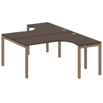 Metal System Quattro Р. ст. криволинейная на П-образном м/к 50БП.РАС-СА-2.4 Акация/Антрацит металл 1600*2435*750 Metal System Quattro Р. ст. криволинейная на П-образном м/к 50БП.РАС-СА-2.4 Акация/Антрацит металл 1600*2435*750