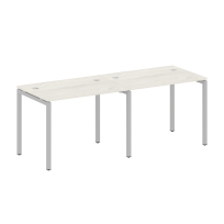 Metal System Quattro Р. ст. на 2 раб. места на П-образном м/к 40БП.СМ-2.1 Акация/Антрацит металл 2000*720*750 Metal System Quattro Р. ст. на 2 раб. места на П-образном м/к 40БП.СМ-2.1 Акация/Антрацит металл 2000*720*750