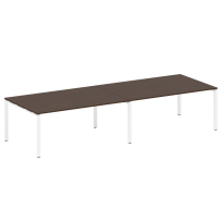 Metal System Перег. стол (2 столешницы) на П-образном м/к БП.ПРГ-2.5 Акация/Антрацит металл 3600*1235*750 Metal System Перег. стол (2 столешницы) на П-образном м/к БП.ПРГ-2.5 Акация/Антрацит металл 3600*1235*750