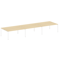 Metal System Quattro Р. ст. на 6 раб. места на П-образном м/к 40БП.СМ-6.5 Акация/Антрацит металл 5400*1475*750 Metal System Quattro Р. ст. на 6 раб. места на П-образном м/к 40БП.СМ-6.5 Акация/Антрацит металл 5400*1475*750