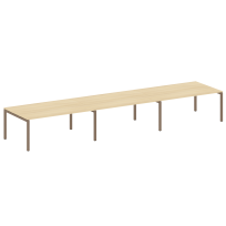 Metal System Quattro Перег. стол (3 столешницы) на П-оразном м/к 50БП.ПРГ-3.5 Акация/Антрацит металл 5400*1235*750 Metal System Quattro Перег. стол (3 столешницы) на П-оразном м/к 50БП.ПРГ-3.5 Акация/Антрацит металл 5400*1235*750