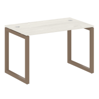 Metal System Quattro Стол офисный на О-образном м/к 50БО.СП-2 Вяз/Мокко металл 1200×720×750 Metal System Quattro Стол офисный на О-образном м/к 50БО.СП-2 Вяз/Мокко металл 1200×720×750
