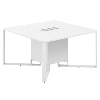 Стол для переговоров Spider 1400х1400х750 / Столешница: Антрацит, Подстолье: Антрацит, Металлокаркас: Антрацит, Лючок: Серый / SP.0101.AN.AN.AN Стол для переговоров Spider 1400х1400х750 / Столешница: Антрацит, Подстолье: Антрацит, Металлокаркас: Антрацит, Лючок: Серый / SP.0101.AN.AN.AN