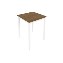 Slim Стол офисный на металлокаркасе С.СП-1.1 Белый/Антрацит металл 600×600×750 Slim Стол офисный на металлокаркасе С.СП-1.1 Белый/Антрацит металл 600×600×750