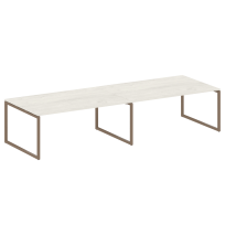 Metal System Quattro Перег. стол (2 столешницы) на О-образном м/к 40БО.ПРГ-2.5 Акация/Антрацит металл 3600*1235*750 Metal System Quattro Перег. стол (2 столешницы) на О-образном м/к 40БО.ПРГ-2.5 Акация/Антрацит металл 3600*1235*750