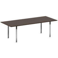 Metal System Direct Стол переговорный на П-обр. м/к БП.ПРГ-240 Акация/Нерж. сталь 2400*1000*750 Metal System Direct Стол переговорный на П-обр. м/к БП.ПРГ-240 Акация/Нерж. сталь 2400*1000*750
