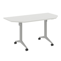 X-Pull Стол складной мобильный X.M-7.T1 Тиквуд тёмный/Белый металл 1440×720×753 X-Pull Стол складной мобильный X.M-7.T1 Тиквуд тёмный/Белый металл 1440×720×753