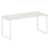 Metal System Quattro Стол офисный на О-образном м/к 50БО.СП-4 Вяз/Мокко металл 1600×720×750 Metal System Quattro Стол офисный на О-образном м/к 50БО.СП-4 Вяз/Мокко металл 1600×720×750