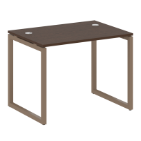 Metal System Quattro Стол офисный на О-образном м/к 40БО.СП-1 Вяз/Мокко металл 1000×720×750 Metal System Quattro Стол офисный на О-образном м/к 40БО.СП-1 Вяз/Мокко металл 1000×720×750
