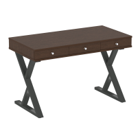 Home Office Стол офисный VR.SP-1-118.M Суар тёмный/Чёрный металл 1180×600×750