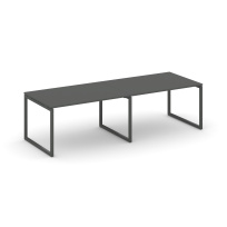 Стол для переговоров Style Project SN-4O.SPRG-013.3 Акация Лорка/Металл Черный 2760×980×750