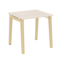 Onix Wood Стол офисный OW.SP-0.7 Дуб мали/Дуб светлый/Белый металл 780×720×750