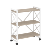 Loft Стеллаж на колесных опорах-3 полки VR.L-MST.K-3.8 Тиквуд тёмный/Чёрный металл 800×400×968 Loft Стеллаж на колесных опорах-3 полки VR.L-MST.K-3.8 Тиквуд тёмный/Чёрный металл 800×400×968