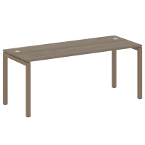 Metal System Quattro Стол офисный на П-образном м/к 50БП.СП-5 Вяз/Мокко металл 1800×720×750 Metal System Quattro Стол офисный на П-образном м/к 50БП.СП-5 Вяз/Мокко металл 1800×720×750