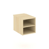Тумба для документов с двумя открытыми нишами Style Project SN.TP-011 / Тиквуд Светлый / 343×437×352 Тумба для документов с двумя открытыми нишами Style Project SN.TP-011 / Тиквуд Светлый / 343×437×352