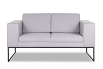 Диван офисный двухместный i-Rest Euroforma / Рогожка Bahama Plus / Серый / 1448×800×750 Диван офисный двухместный i-Rest Euroforma / Рогожка Bahama Plus / Серый / 1448×800×750