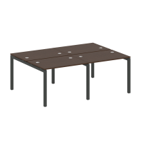 Metal System Quattro Р. ст. на 4 раб. места на П-образном м/к 50БП.СМ-4.1 Акация/Антрацит металл 2000*1475*750 Metal System Quattro Р. ст. на 4 раб. места на П-образном м/к 50БП.СМ-4.1 Акация/Антрацит металл 2000*1475*750