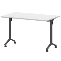 Стол мобильный складной Моби МБ25-120.70 Таксония/Белый Стол мобильный складной Моби МБ25-120.70 Таксония/Белый