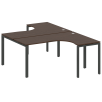 Metal System Р. ст. криволинейная на П-образном м/к БП.РАС-СА-2.4 Акация/Антрацит металл 1600*2435*750 Metal System Р. ст. криволинейная на П-образном м/к БП.РАС-СА-2.4 Акация/Антрацит металл 1600*2435*750