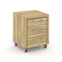 Corner Тумба мобильная COR.TM Орех лоренцо 480×450×600