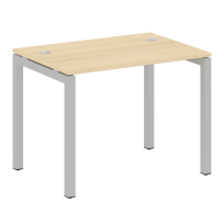 Metal System Quattro Стол офисный на П-образном м/к 50БП.СП-1 Вяз/Мокко металл 1000×720×750 Metal System Quattro Стол офисный на П-образном м/к 50БП.СП-1 Вяз/Мокко металл 1000×720×750