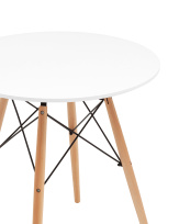 Стол круглый Eames DSW NEW D70 белый Стол круглый Eames DSW NEW D70 белый