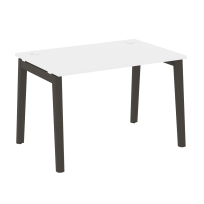 Onix Wood Стол офисный OW.SP-2.8 Дуб мали/Дуб светлый/Белый металл 1180×800×750 Onix Wood Стол офисный OW.SP-2.8 Дуб мали/Дуб светлый/Белый металл 1180×800×750