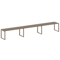 Metal System Р. ст. на 3 раб. места на О-образном м/к БО.СМ-3.5 Акация/Антрацит металл 5400*720*750 Metal System Р. ст. на 3 раб. места на О-образном м/к БО.СМ-3.5 Акация/Антрацит металл 5400*720*750